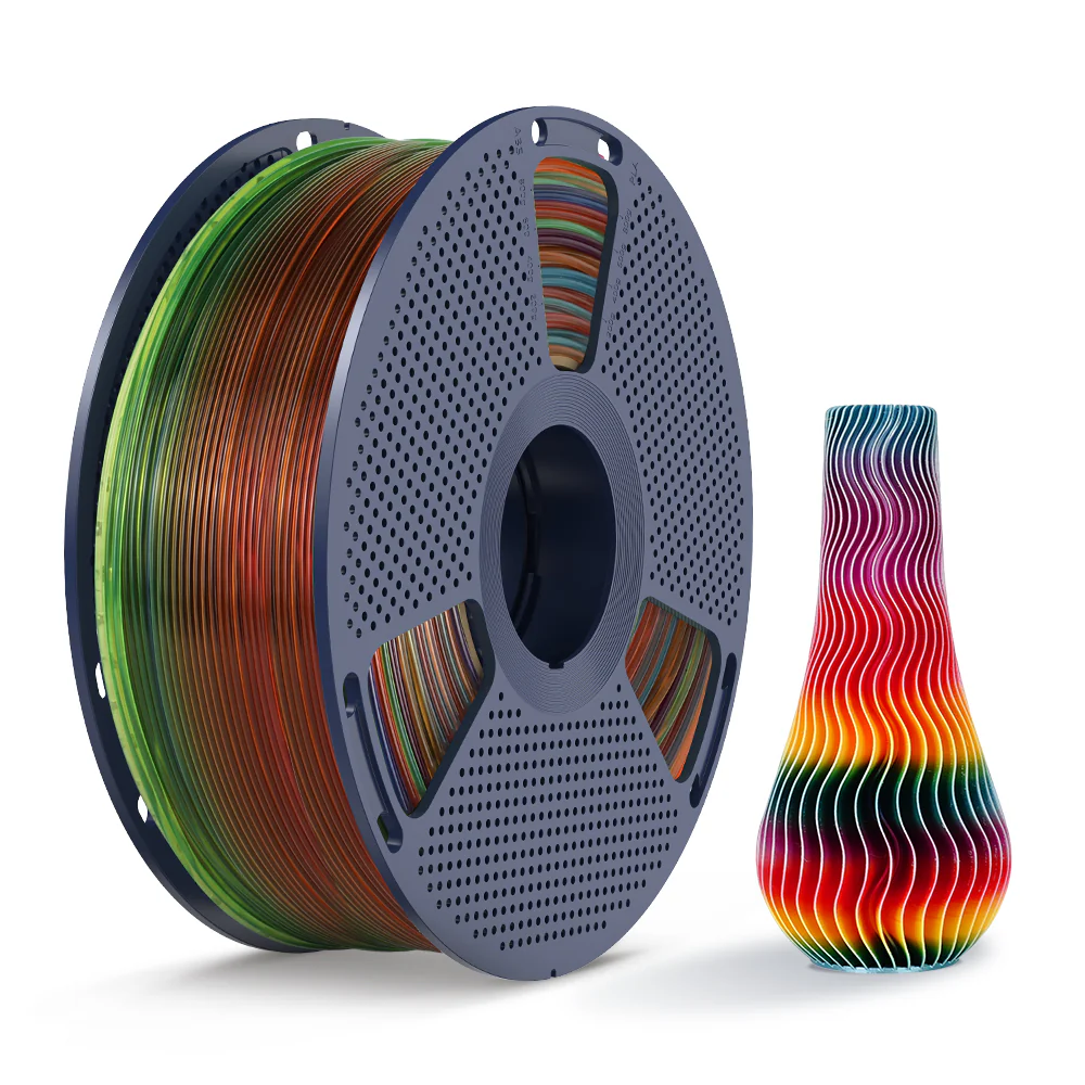 [MOQ: 3KG] PLA, SILK, PETG Rainbow Filament 3D Printer Filament 1KG - Image 15