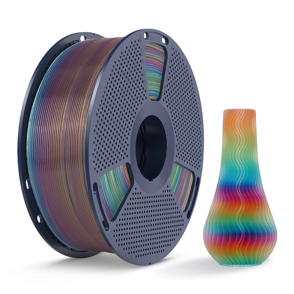 [MOQ: 3KG] PLA, SILK, PETG Rainbow Filament 3D Printer Filament 1KG - Image 18