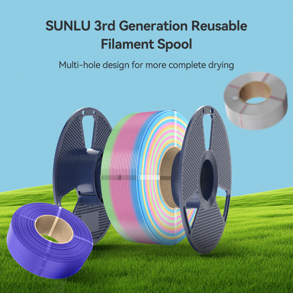 [MOQ: 3KG] PLA, SILK, PETG Rainbow Filament 3D Printer Filament 1KG - Image 8