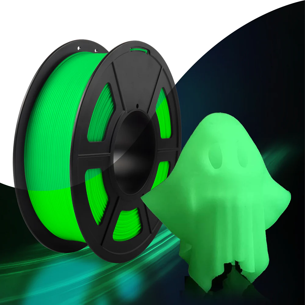 SUNLU Special Filament 1KG, PLA-Glow in Dark, PLA-CF, ASA, EABS, PVB - Image 35