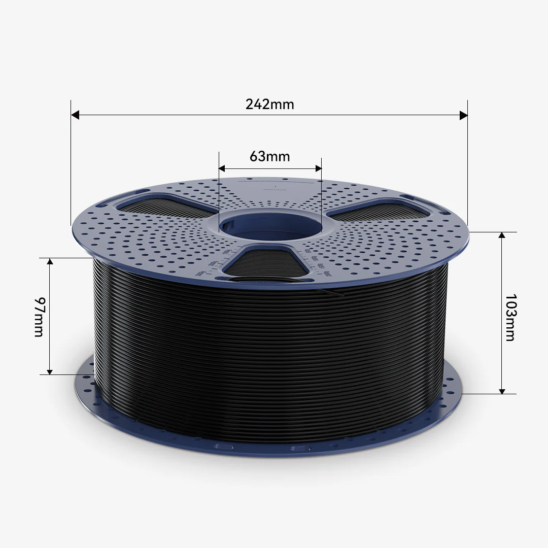 High Speed PLA 3KG Large Spool 3D Printer Filament 3KG - Image 3