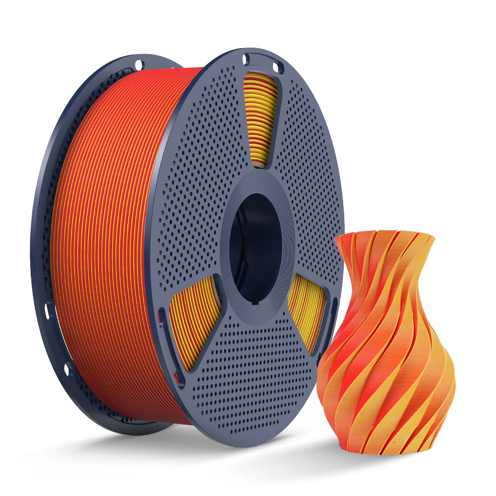 SUNLU Matte PLA Dual-Color 3D Printer Esthenic Filament 1KG, Seamless Two-Tone Shifts & Soft Matte Finish - Image 17