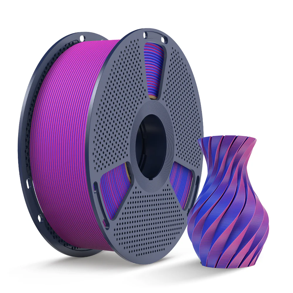 SUNLU Matte PLA Dual-Color 3D Printer Esthenic Filament 1KG, Seamless Two-Tone Shifts & Soft Matte Finish - Image 18