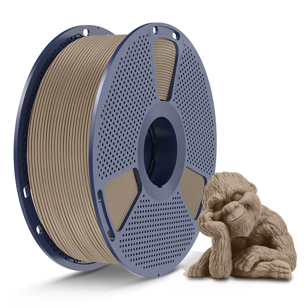 [MOQ: 3KG] Optimized Wood PLA 3D Printer Filament 1KG, Optimized and Upgraded Wood Texture - Image 18