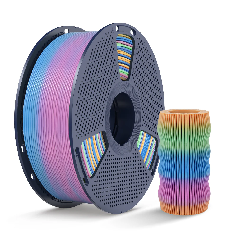[MOQ: 3KG] PLA, SILK, PETG Rainbow Filament 3D Printer Filament 1KG - Image 22