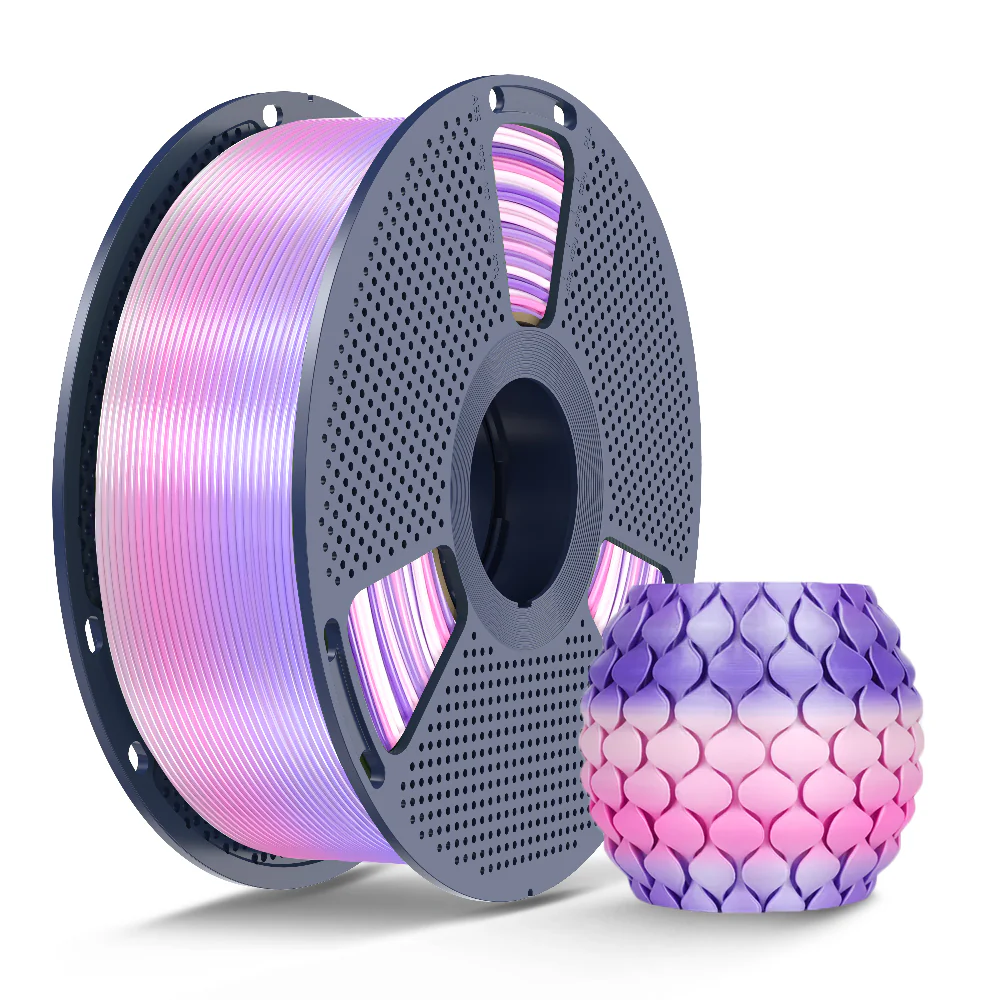 [MOQ: 3KG] PLA, SILK, PETG Rainbow Filament 3D Printer Filament 1KG - Image 25
