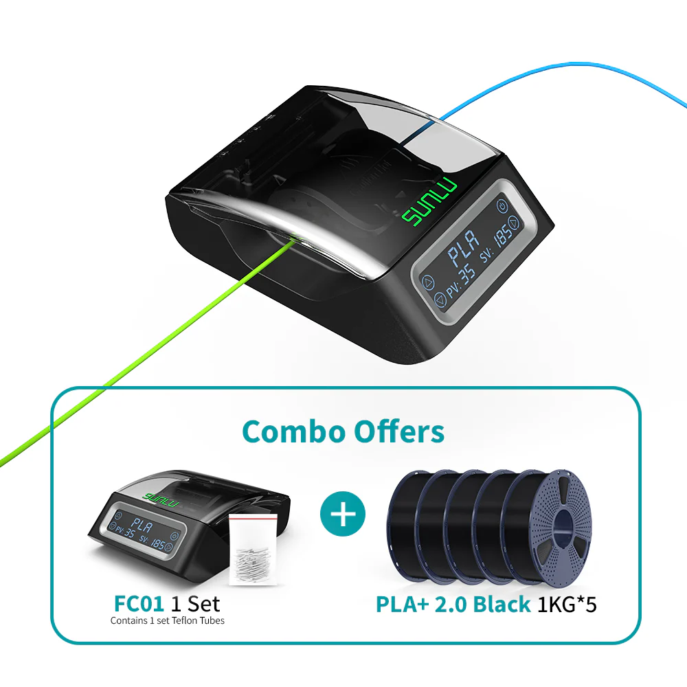 SUNLU Filament Connector FC01, Fusion Splicer, Weldable to 1.75mm PLA, ABS, PETG, PCL, PA and PC Filament - Image 25
