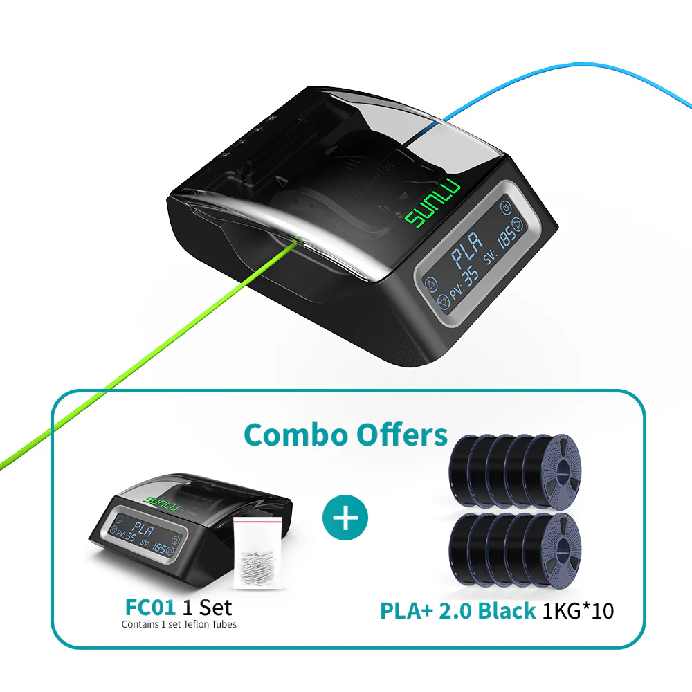 SUNLU Filament Connector FC01, Fusion Splicer, Weldable to 1.75mm PLA, ABS, PETG, PCL, PA and PC Filament - Image 27