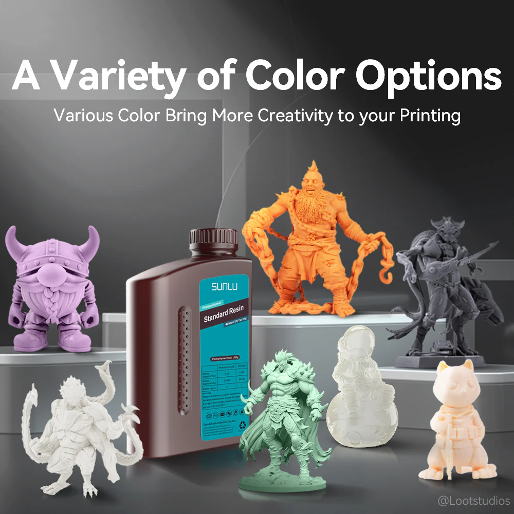 [Get 3 for the Price of 2] 2000g Standard Resin, Water-Wash Standard Resin, ABS Like Resin and High-tough Resin - Image 6