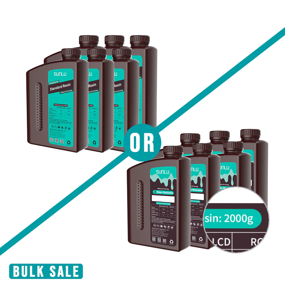 [Get 3 for the Price of 2] 2000g Standard Resin, Water-Wash Standard Resin, ABS Like Resin and High-tough Resin - Image 9