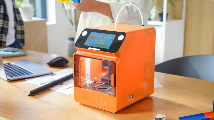 Kidoodle MiniBox A1: 3D Printer for Kids, Unleash Creativity with Kidoodle, 600mm/s High Speed, AutoLiv/Design Safe for Kids/5" Touch Screen, Wi-Fi/App Control, Easy to Install at Home/School - Image 11