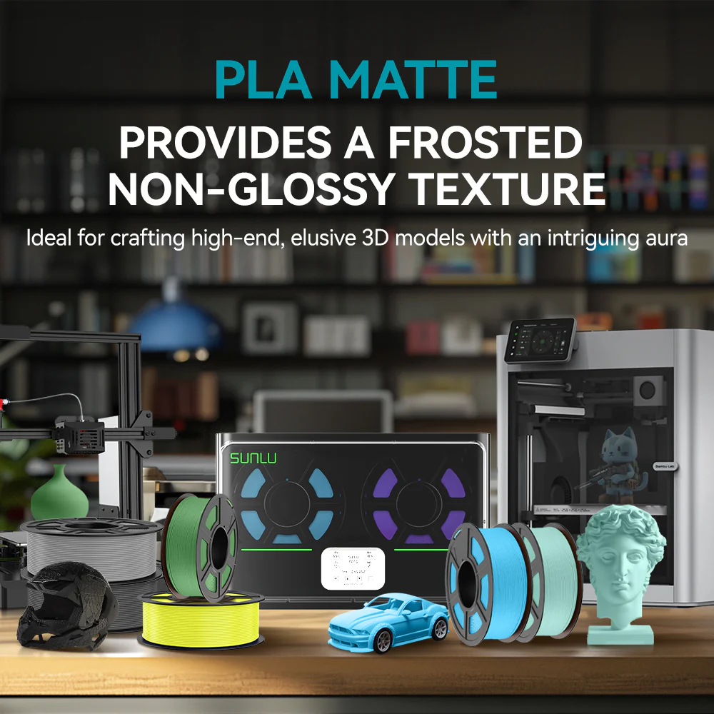 Matte PLA 3KG Large Spool 3D Printer Filament 3KG - Image 10