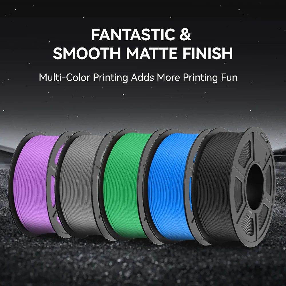 Matte PLA 3KG Large Spool 3D Printer Filament 3KG - Image 6