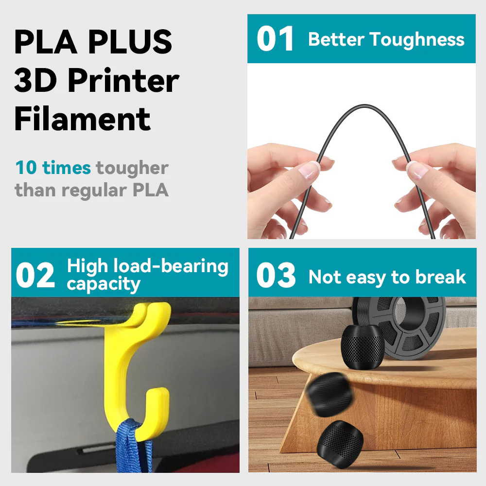 [MOQ 2 Sets] PLA, PLA+, PLA Meta, PLA Matte, 1KG*3Rolls Filament Bundle - Image 7