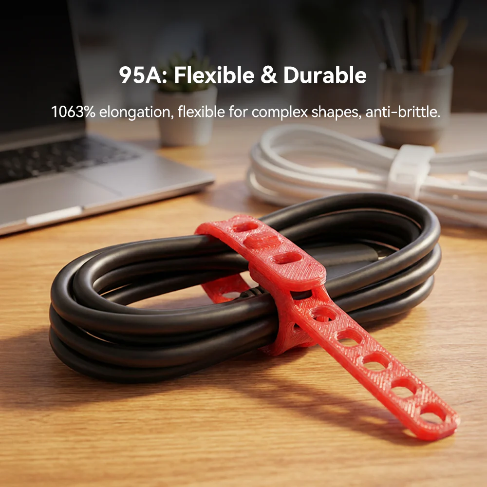 [MOQ: 3KG] TPU 3D Printer Filament 1KG, TPU 90A/TPU 95A - Image 6