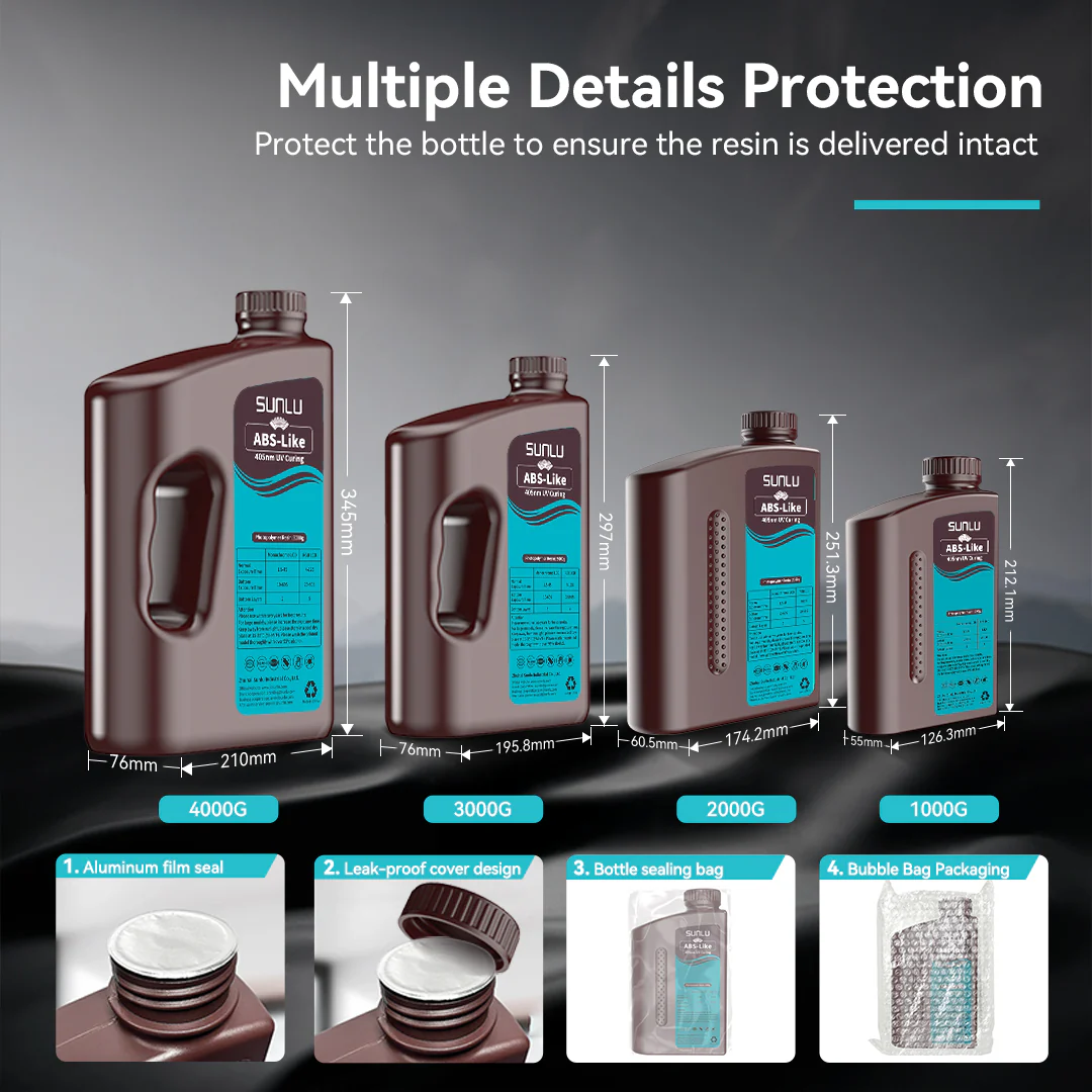 [MOQ: 6 Bottles] ABS Like Resin 2000G - Image 5