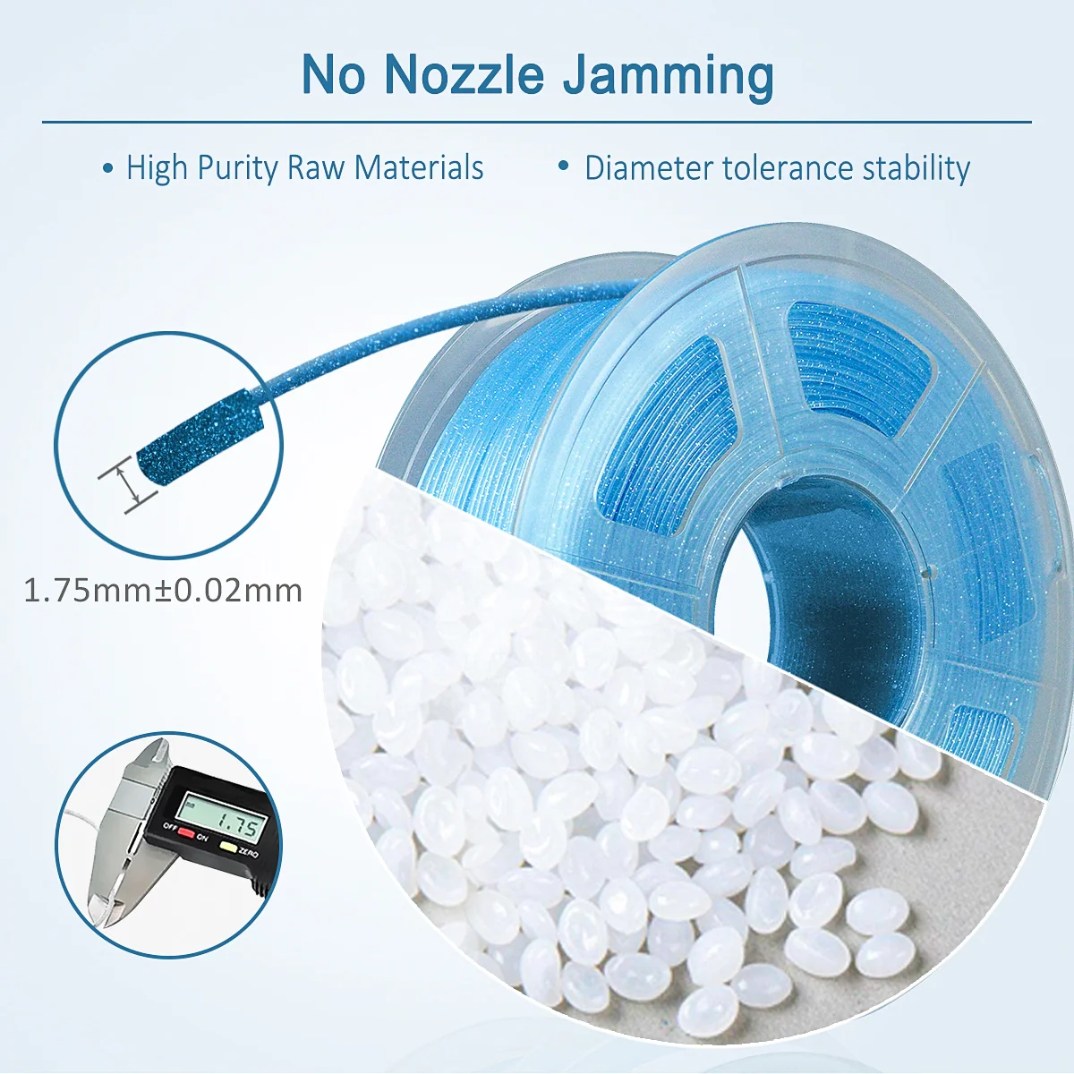 [MOQ: 3KG] Twinkling 3D Printer PLA Filament 1KG - Image 6