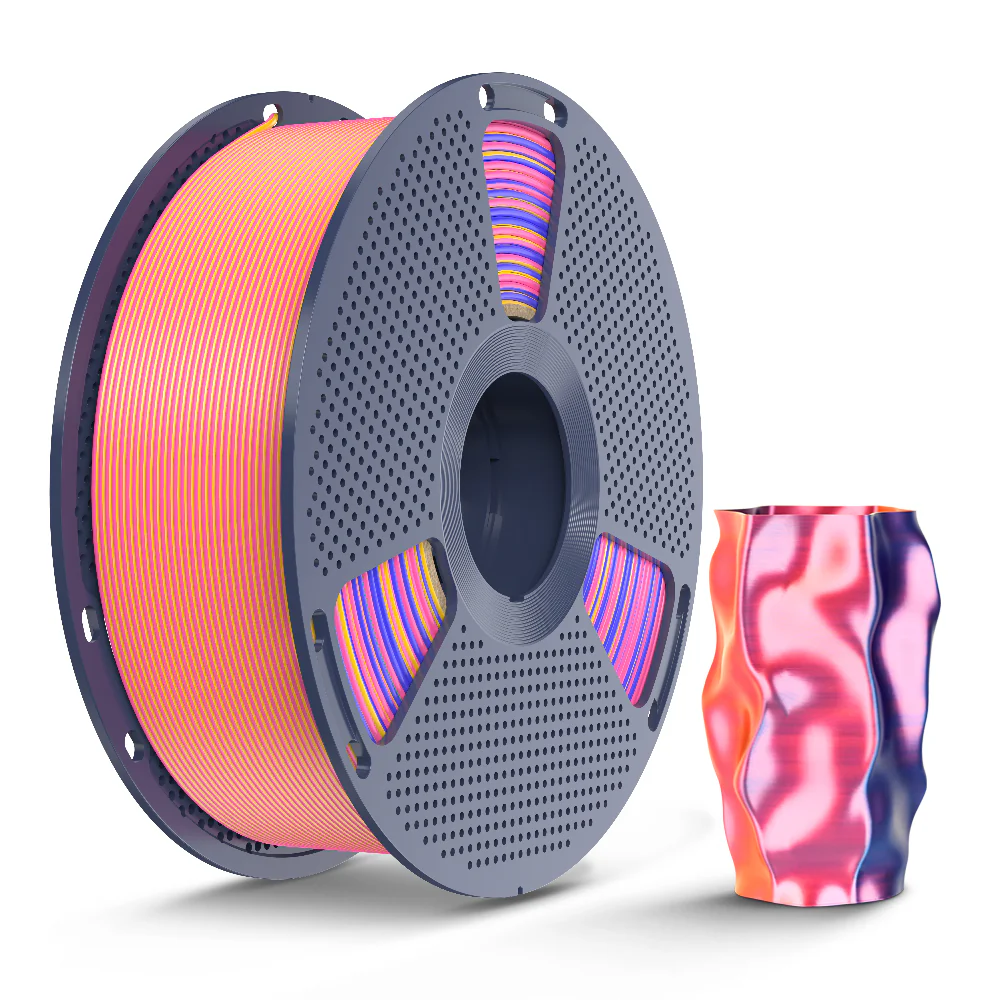 [MOQ: 3KG] Multi-Color SILK Filament(Dual-color, Tri-color and Four-color) 3D Printer Filament 1KG - Image 35