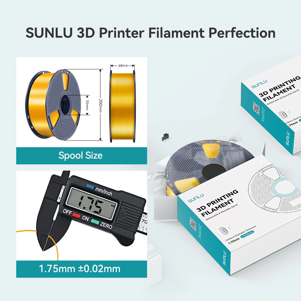 [MOQ: 6KG] SILK 3D Printer Filament 1KG - Image 10