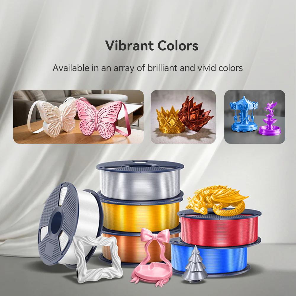 [MOQ: 6KG] SILK 3D Printer Filament 1KG - Image 6