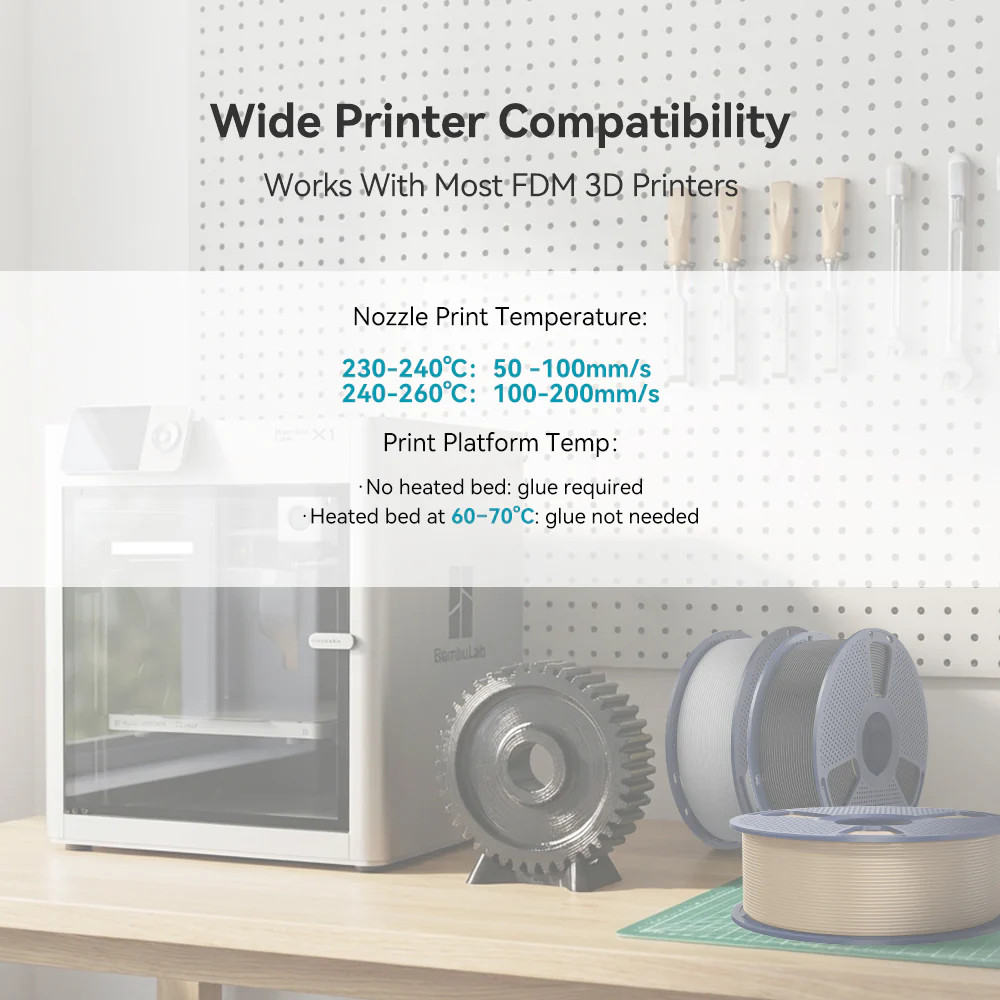 [MOQ: 6KG] PETG 3D Printer Filament 1KG - Image 6