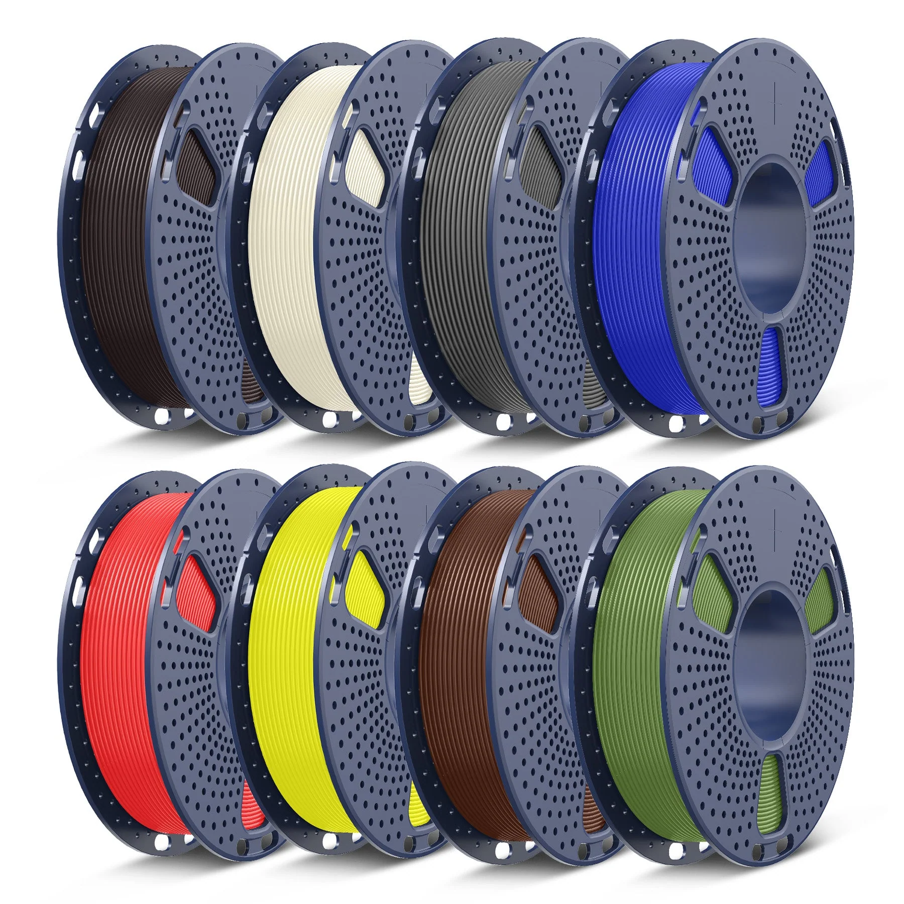 250g Spool PLA, PLA+, PLA+2.0, PLA Meta Multicolor Filament Bundle, 250g*8 Rolls - Image 19