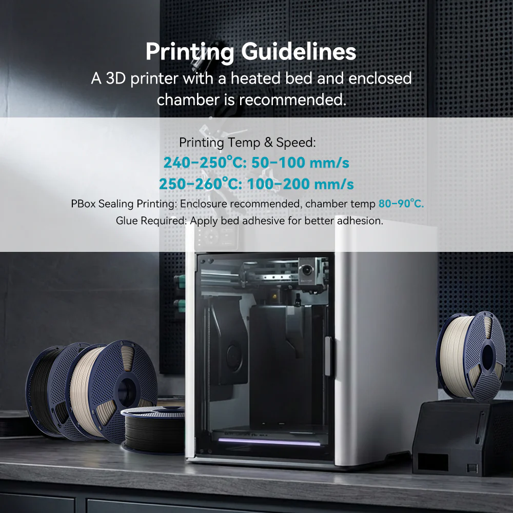 ABS-FR (ABS Flame Retardant) 3D Printer Filament 1KG - Image 7