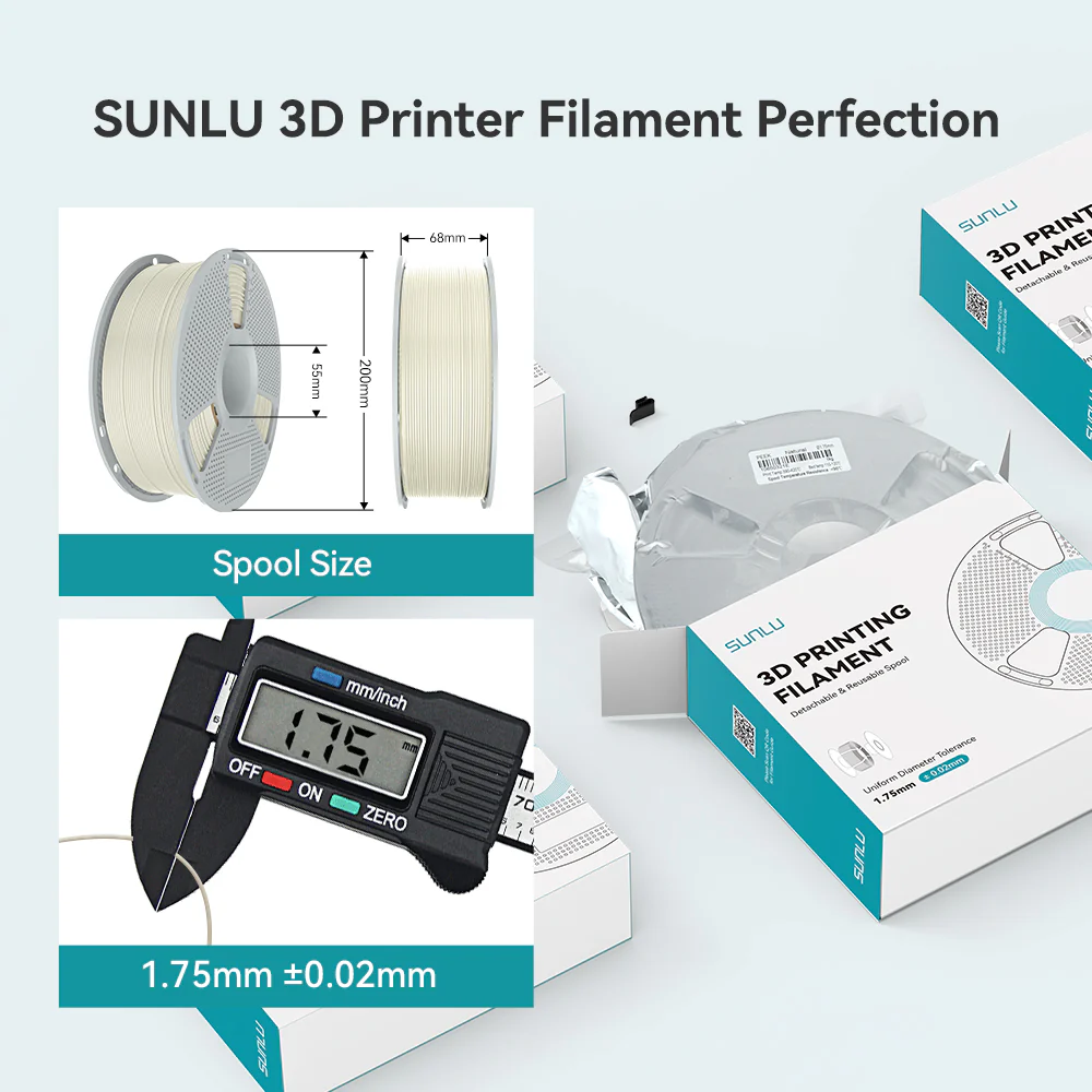 ABS-GF (ABS Glass Fiber) 3D Printer Filament 1KG - Image 8