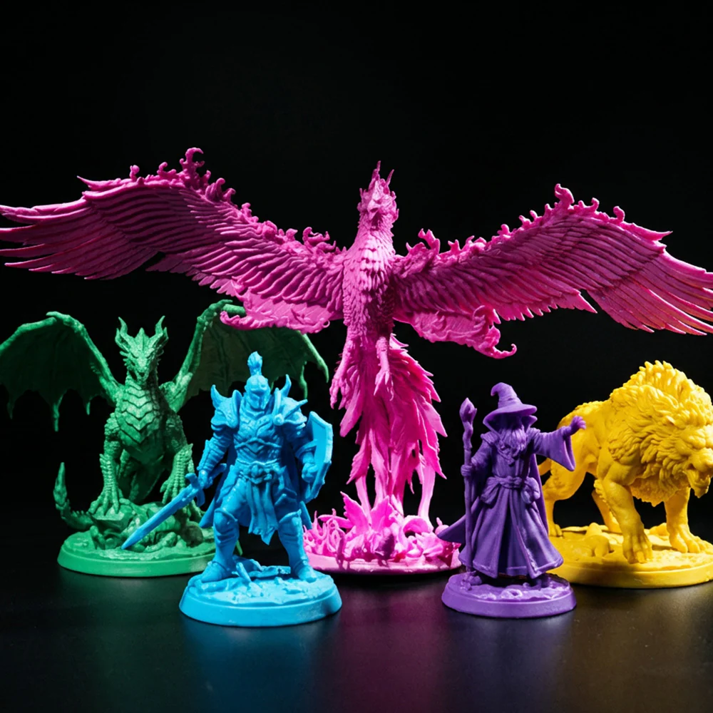 SUNLU CMYK+W Color Mixing Resin 1000g*5 Bottles Kit - Image 9