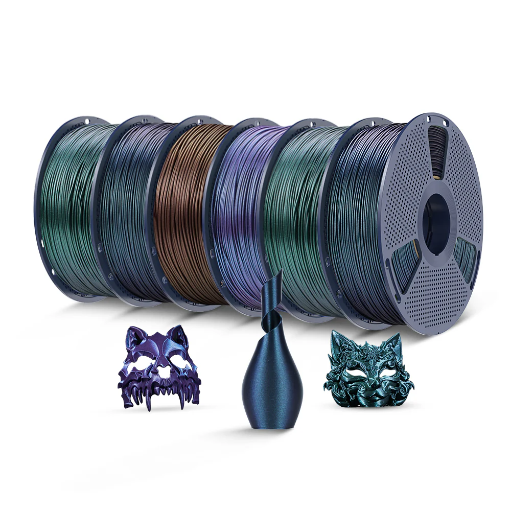 SUNLU PLA Galaxy 1KG, Color-Shifting PLA Esthenic Filament, Sparkling Ultrafine Pearlescent Powder - Image 16