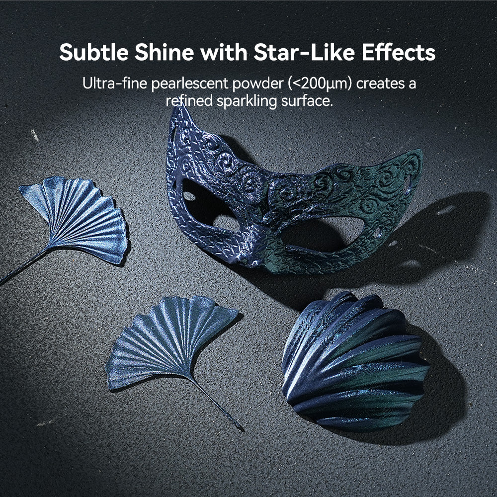 SUNLU PLA Galaxy 1KG, Color-Shifting PLA Esthenic Filament, Sparkling Ultrafine Pearlescent Powder - Image 4
