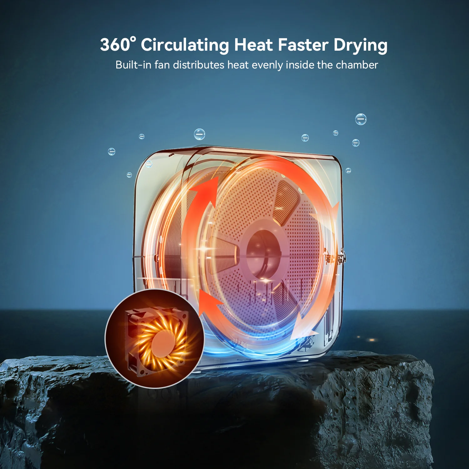 Get PLA at $6.6/KG | SUNLU S1 Plus Filament Dryer and PLA Filament Bundle - Image 3